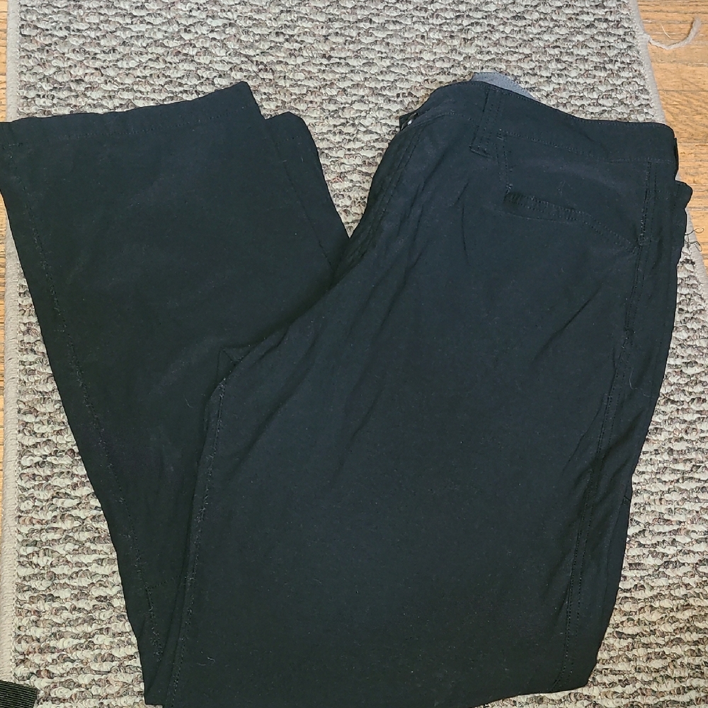 Men's Black Stretchy Pants Eddie Bauer 36x30